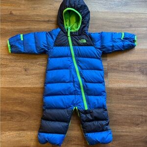 The Northface winter snowsuit/bunting